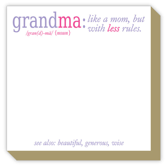 Grandma Notepad