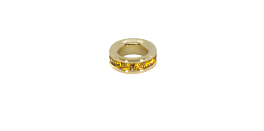 Mini Gold Birthstone Charm