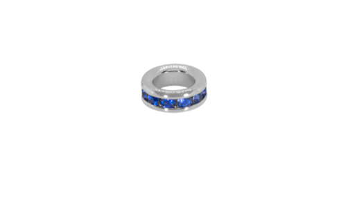 Mini Silver Birthstone Charm