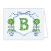 Boxwood Topiary Folded Note Cards