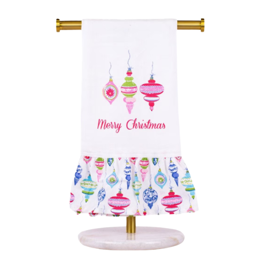 Whimsical Ruffle Hand Towel