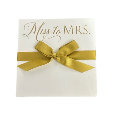 Miss to Mrs Notepad