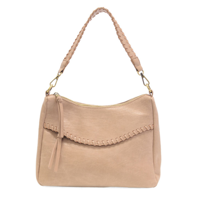 Cassidy Whipstitch Hobo Bag