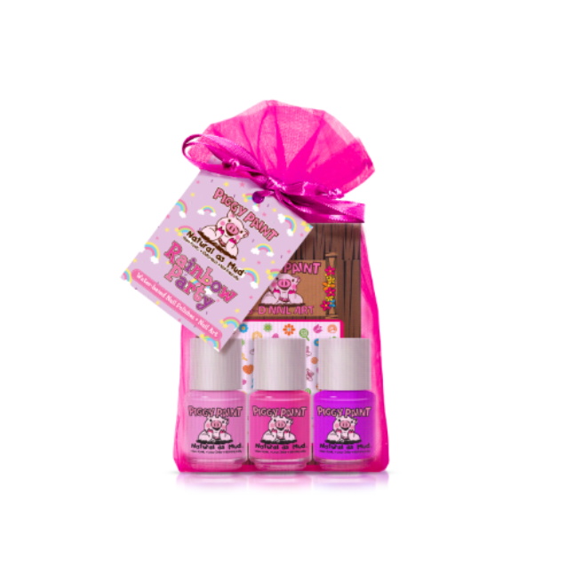 Rainbow Party Piggy Paint Set