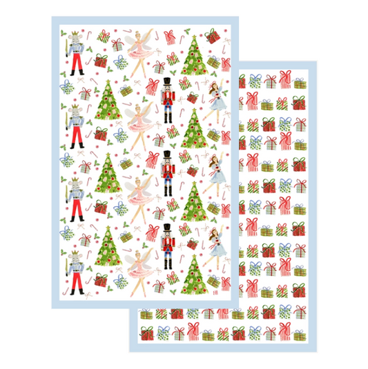 Double Sided Christmas Tea Towel