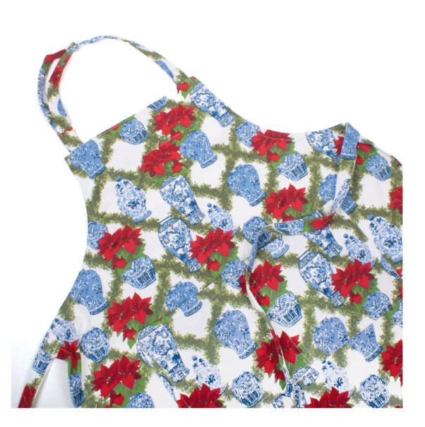 Poinsettias Apron