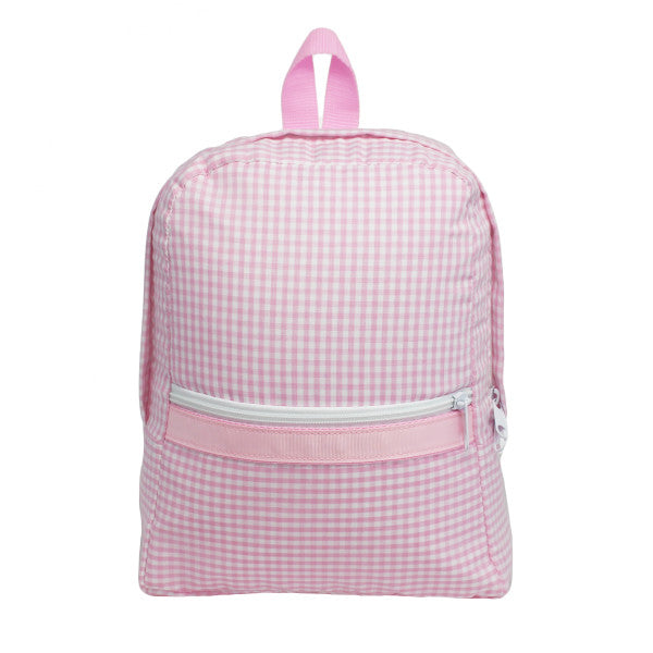 Small Seersucker Backpack