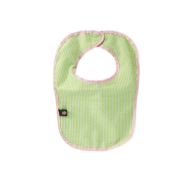Seersucker Bib