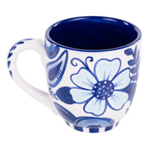 GH Mug - Blue and White Floral