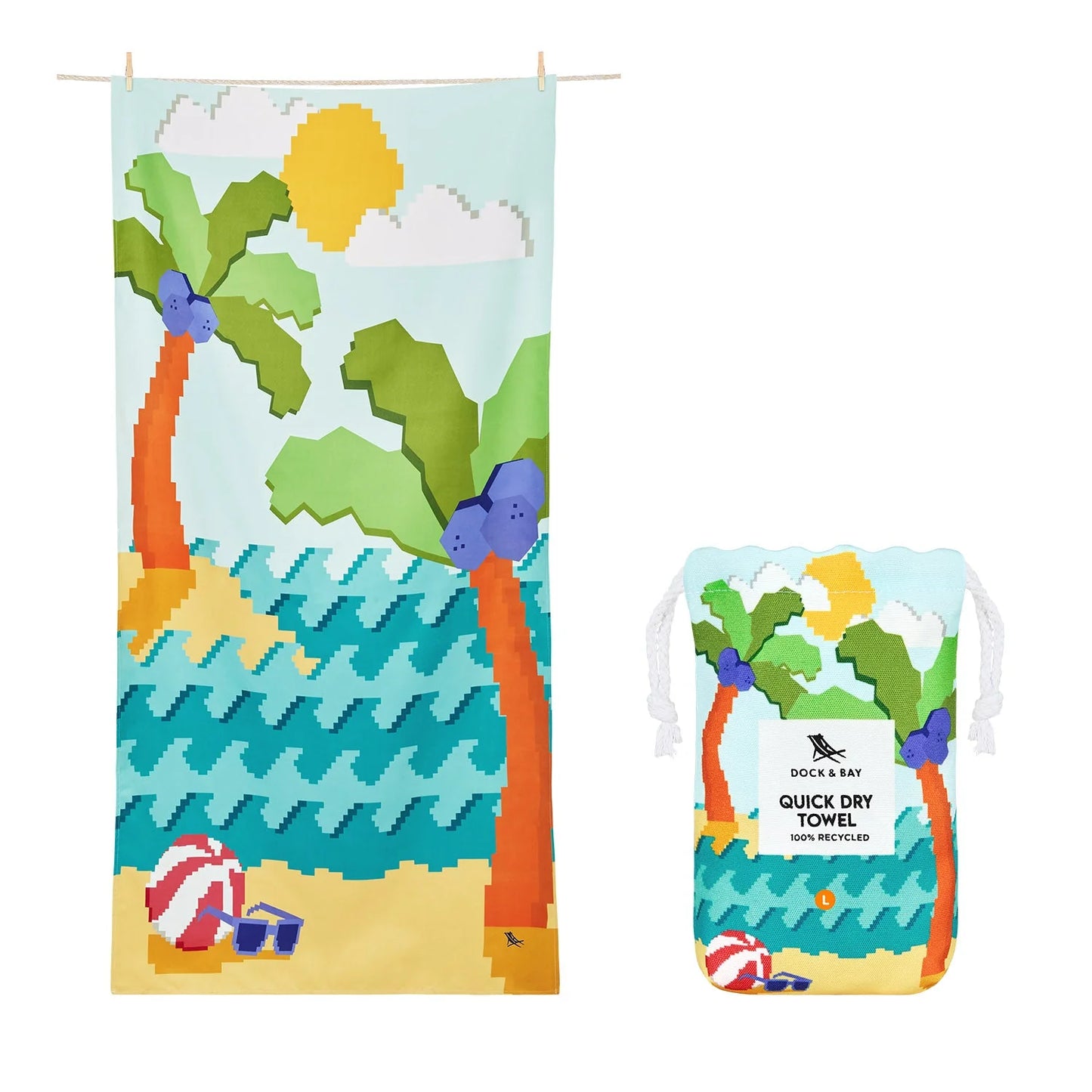 Dock and Bay Kids Towel