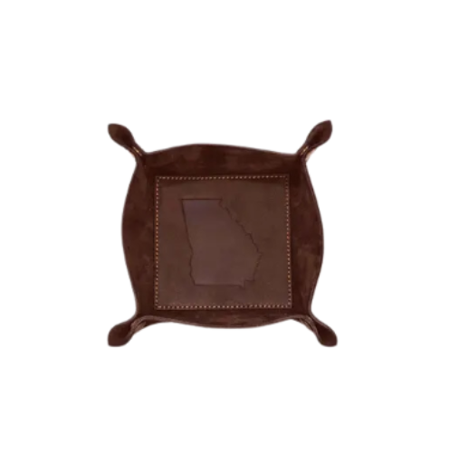 Embossed Leather Valet