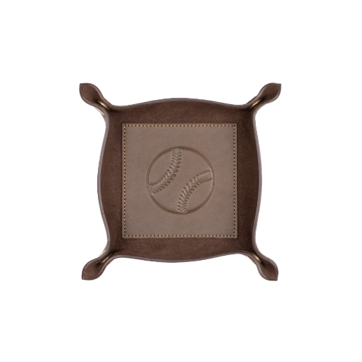 Embossed Leather Valet