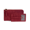 Karina Faux Suede Wristlet and Wallet