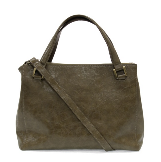 Shawna Triple Zip Satchel