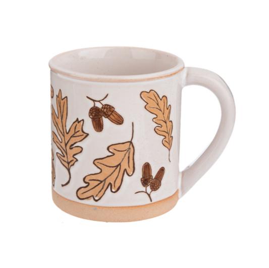 Leaves and Acorn Mug