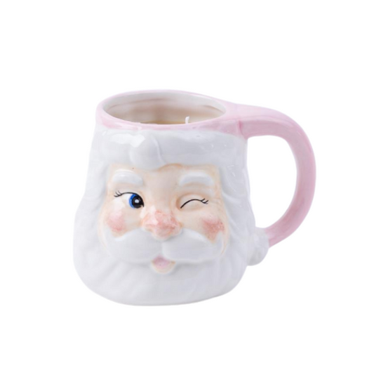 Sweet Grace Santa Mug Candle