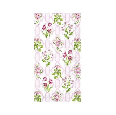 Pink Botanical Guest Napkin