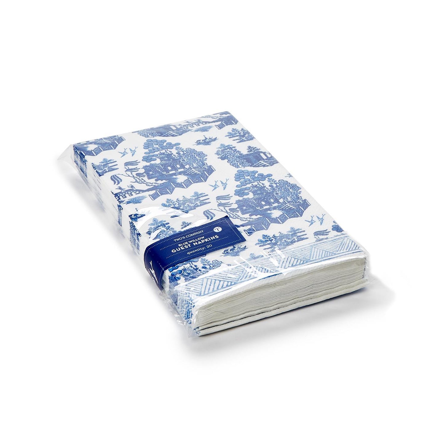 Blue Willow Guest Napkins