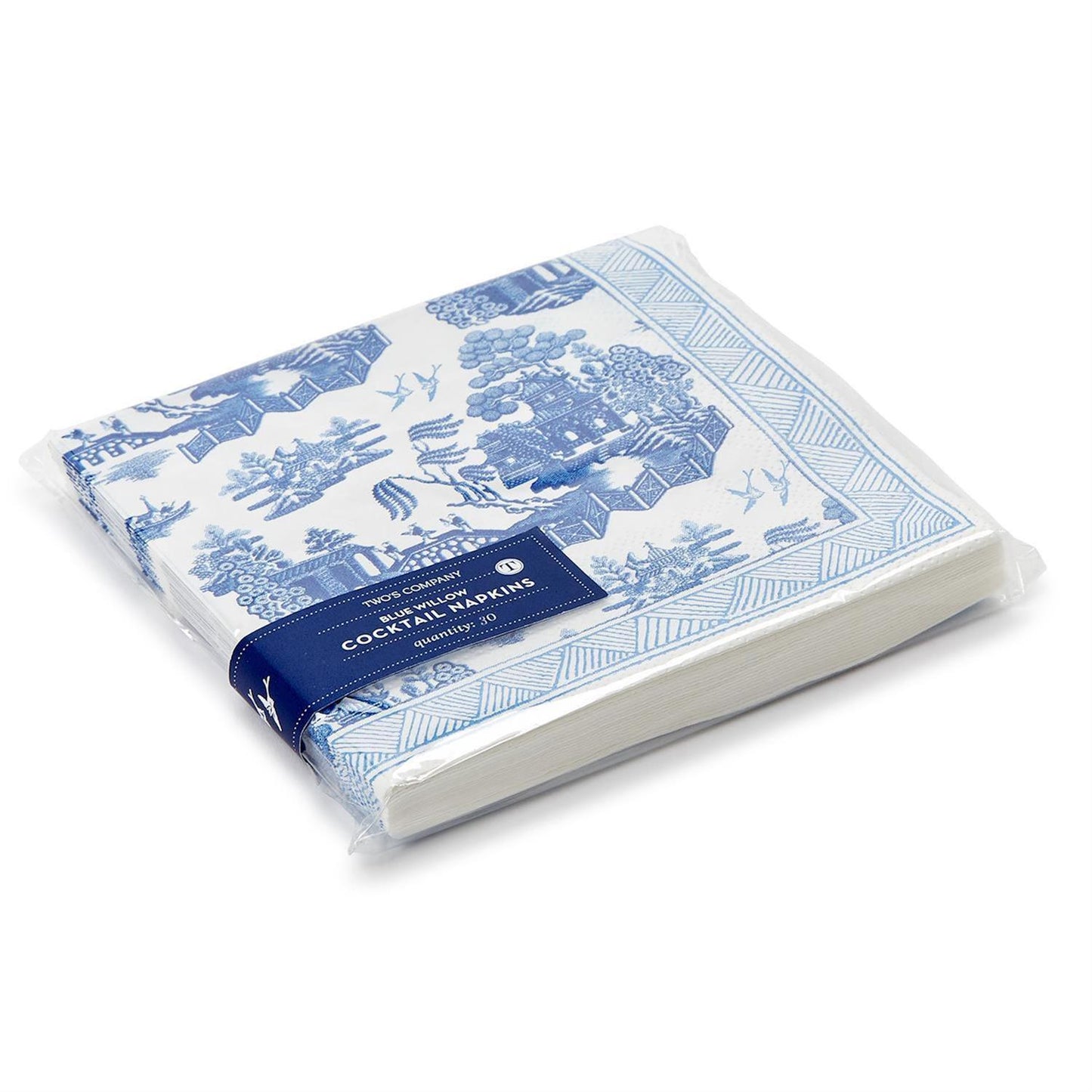 Blue Willow Cocktail Napkins