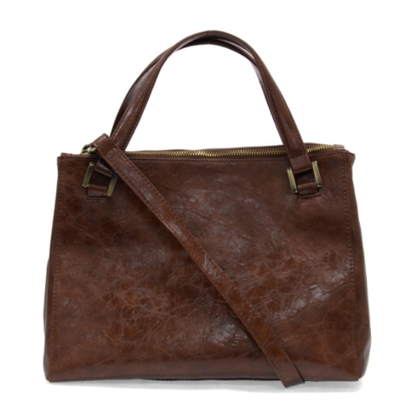 Shawna Triple Zip Satchel