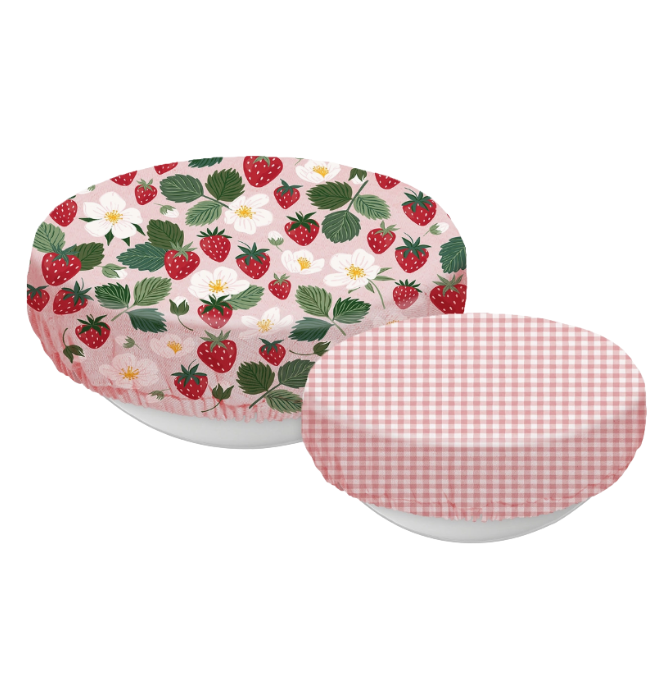 Fruit Patterned Bowl Cover Set