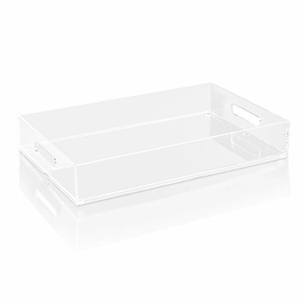 Interchangeable Acrylic Serving Tray
