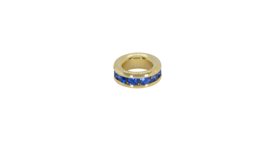 Mini Gold Birthstone Charm