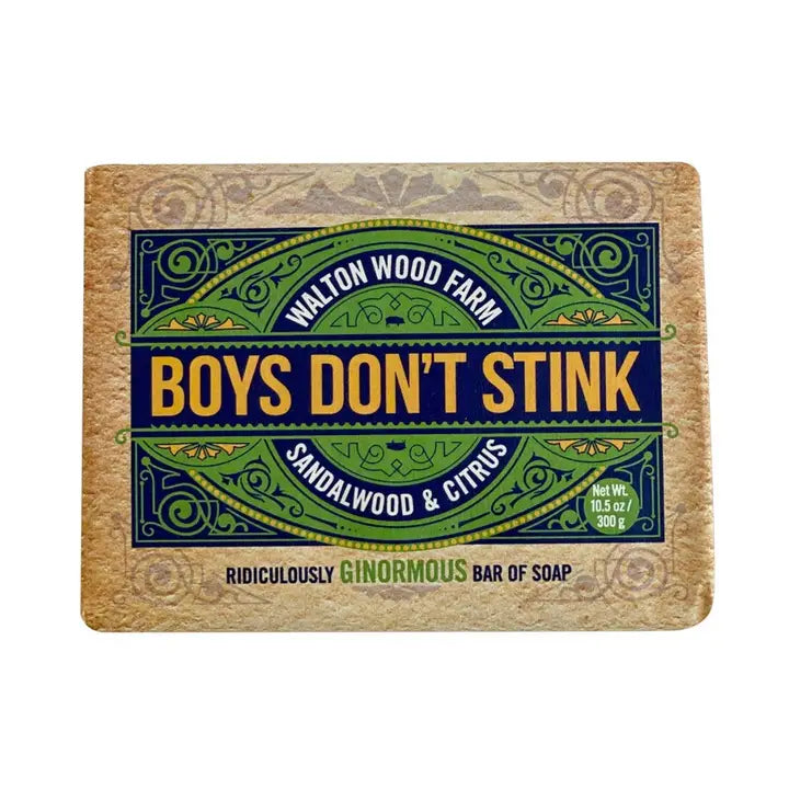 Boys Don't Stink Bar Soap