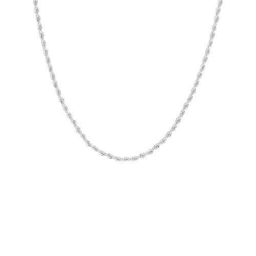 Thin Rope Birthstone Chain