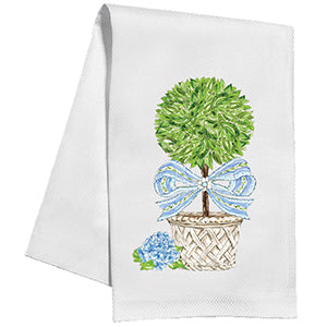 Hydrangea Topiary Hand Towel