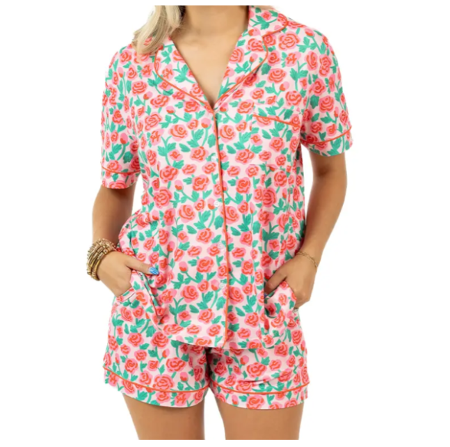 Whimsical Roses PJ Set