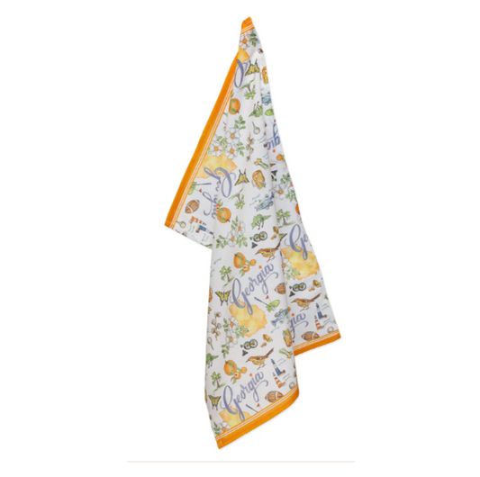 All Over Georgia Design Hand Towel