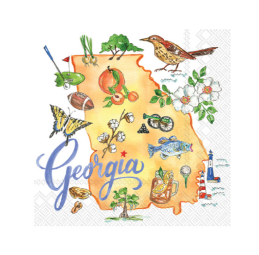 Georgia Cocktail Napkin