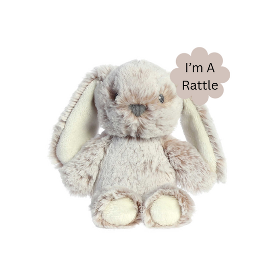 Brown Bunny Rattle