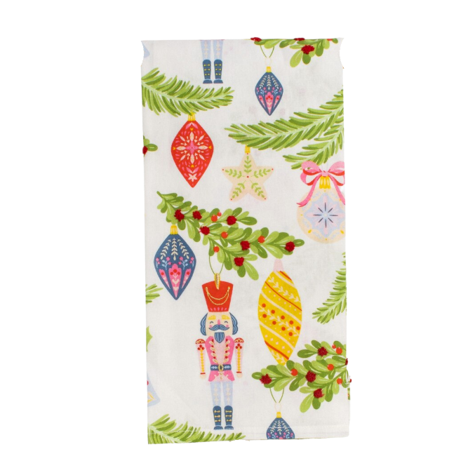 Festive Nutcracker Hand Towel