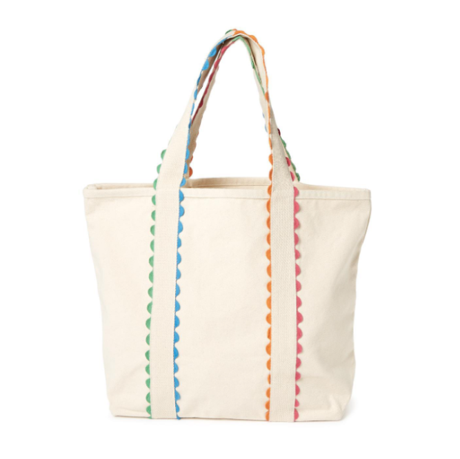 Colorful Ric-Rac Tote