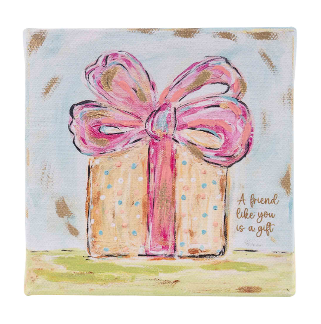 A Friend is a Gift Canvas