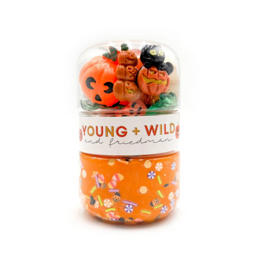 Halloween Grab and Go Dough Jar