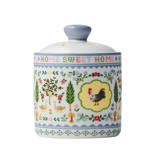 Home Sweet Home Porcelain Canister