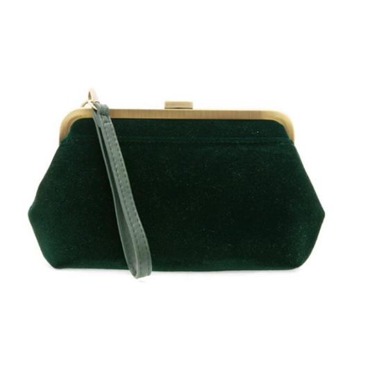 Vivie Velvet Clutch