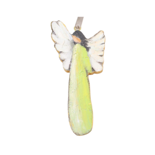 Wooden Angel Ornament
