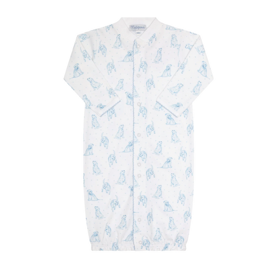 Blue Puppy Converter Gown