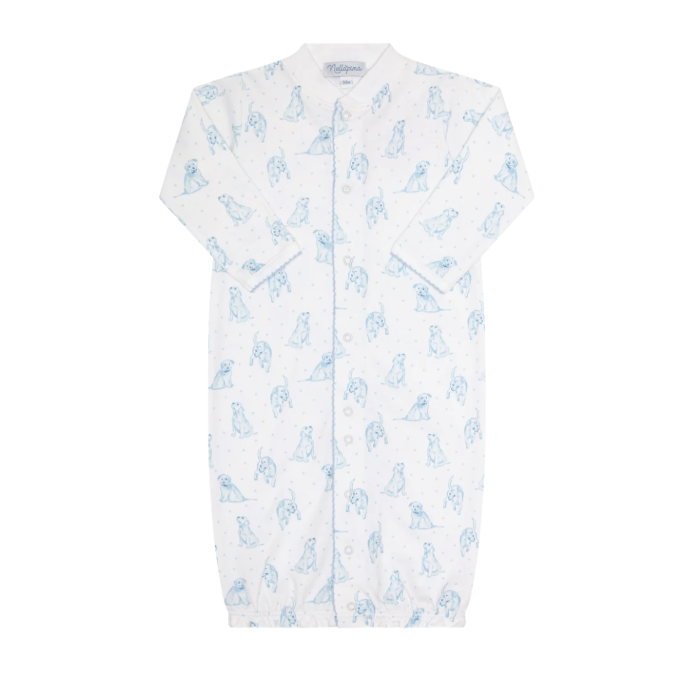 Blue Puppy Converter Gown