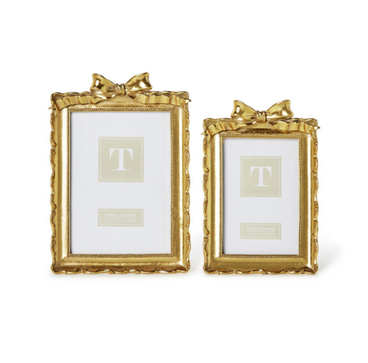 Gold Frame with Bow