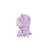 Kids Pink Ruffle Robe