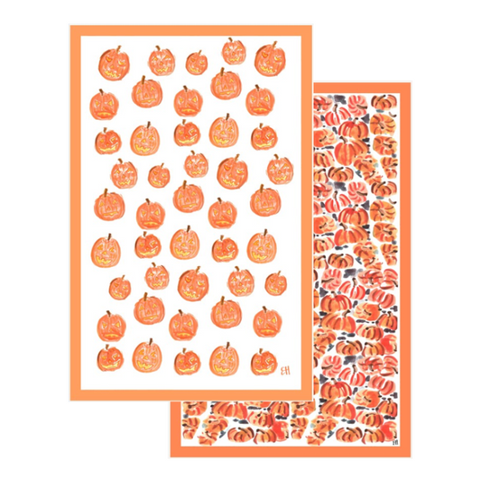 Double Sided Fall Tea Towel