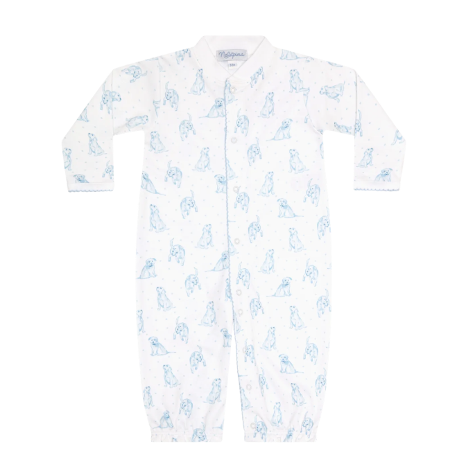 Blue Puppy Converter Gown