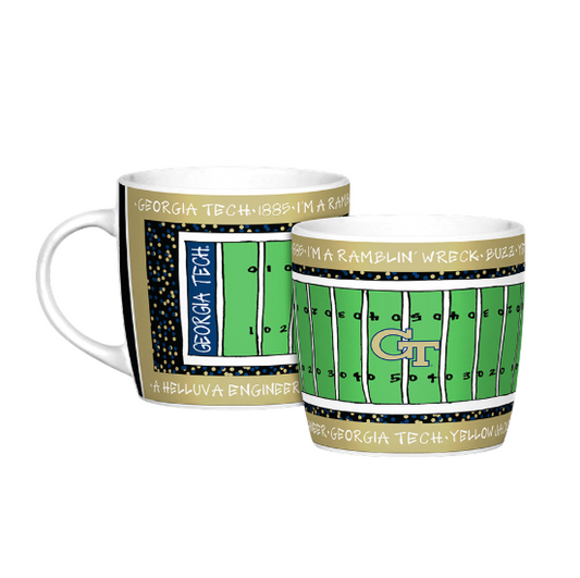 GA Tech Stadium Mug