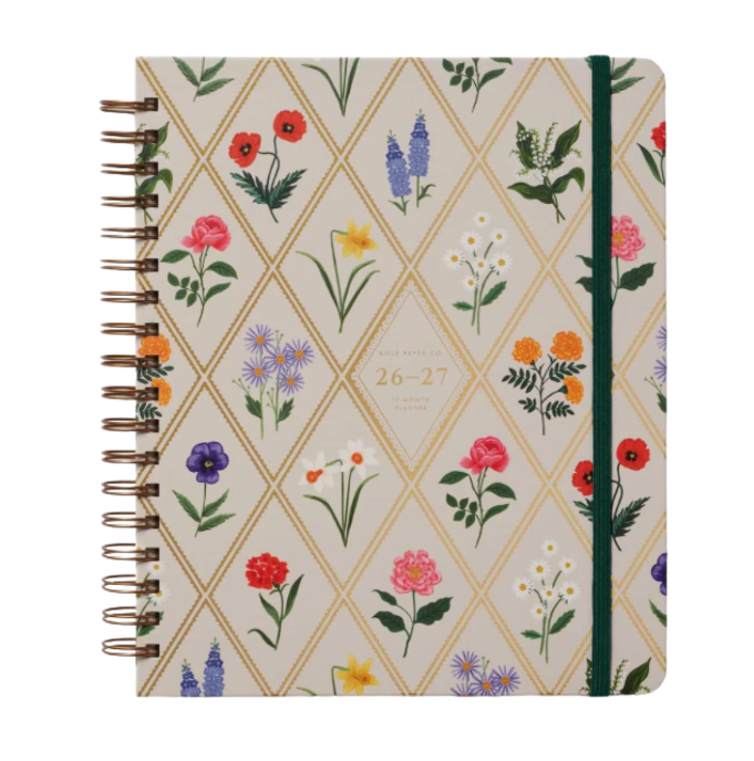 Garden Study 17 Month Planner (2027)