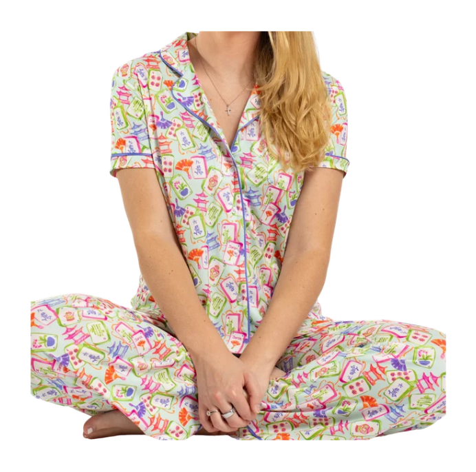Women's Mahjong PJ Set